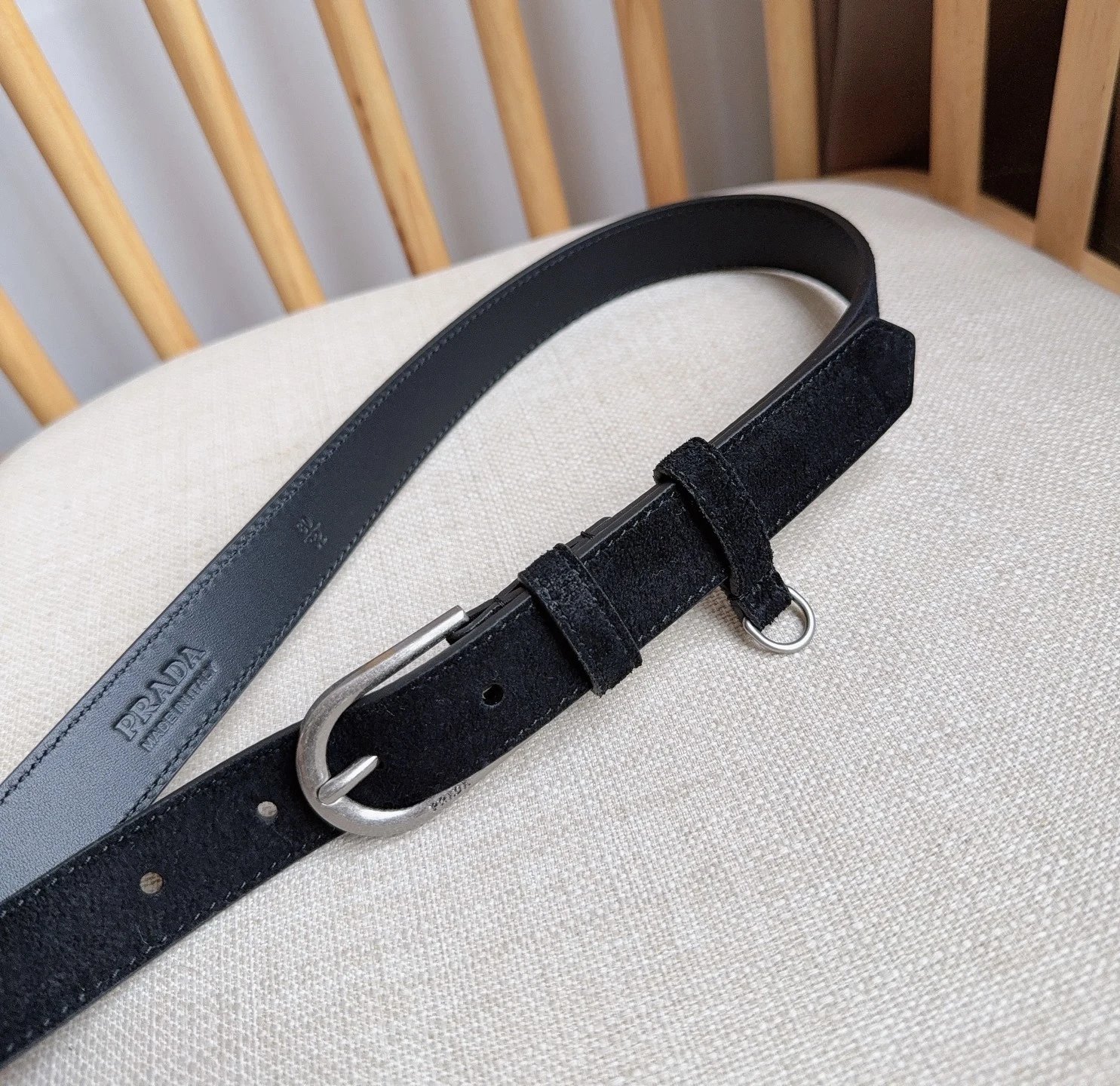 Prada Leather Belt Ver.G — photo 8