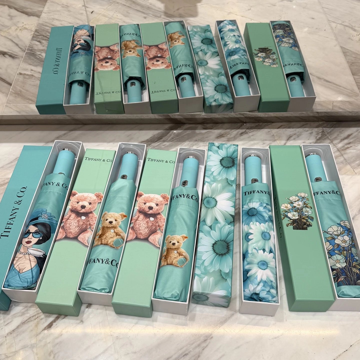Tiffany UV Protection Folding Umbrella Ver.G — Zdjęcie 9
