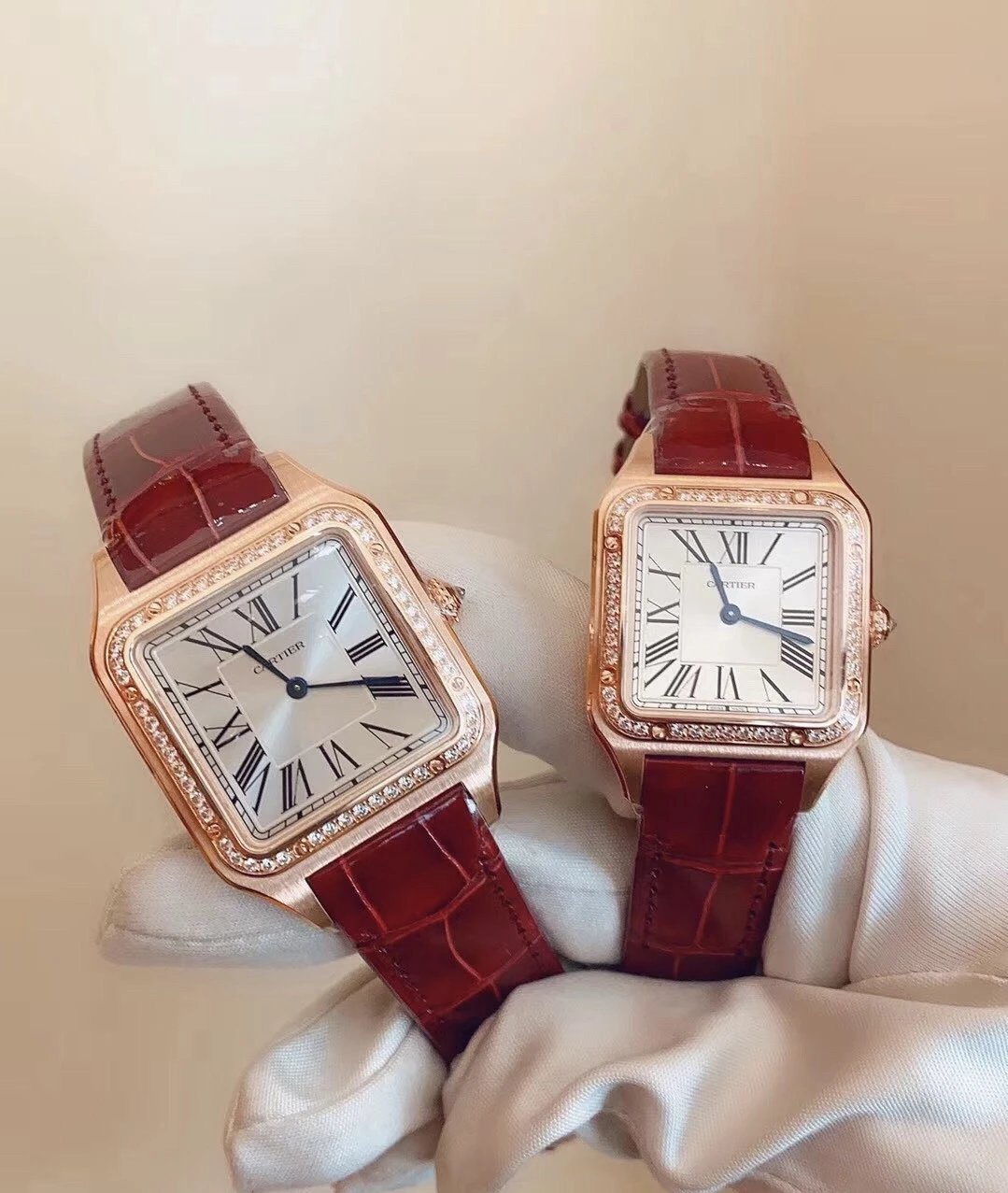Cartier Santos Quartz Couple Watch 43mm — photo 8
