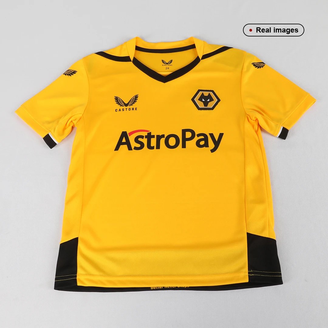 Wolverhampton Wanderers 22/23 Home Jersey - Kids — photo 9