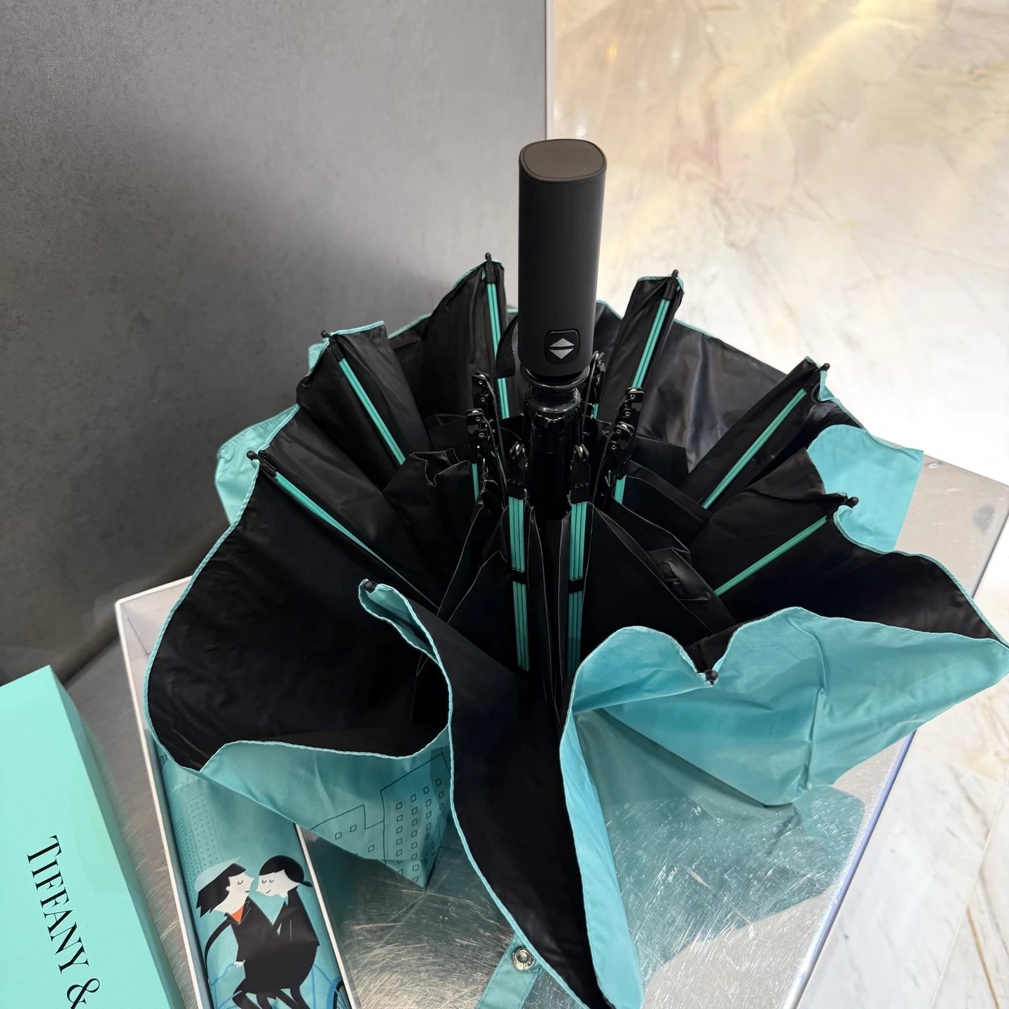 Tiffany UV Protection Folding Umbrella Ver.D — Photo 5