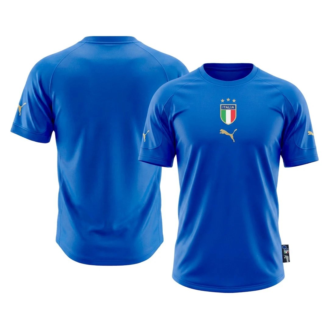 Italy 2004 Retro Home Jersey — photo 3