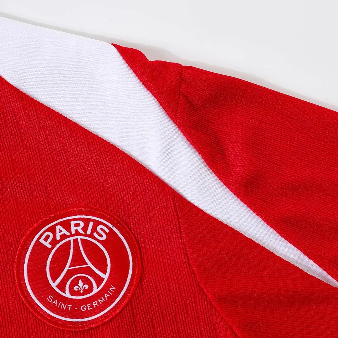 PSG 1 4 Zip Tracksuit 2025 26 Red — photo 9