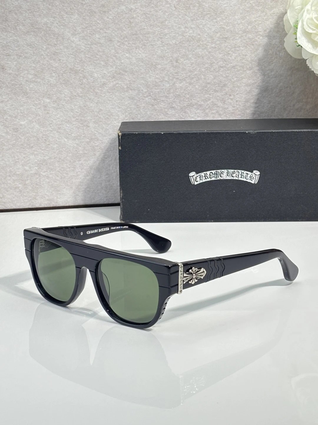 Chrome Hearts JACKTASTIC Sunglasses 55-19-148 — QC