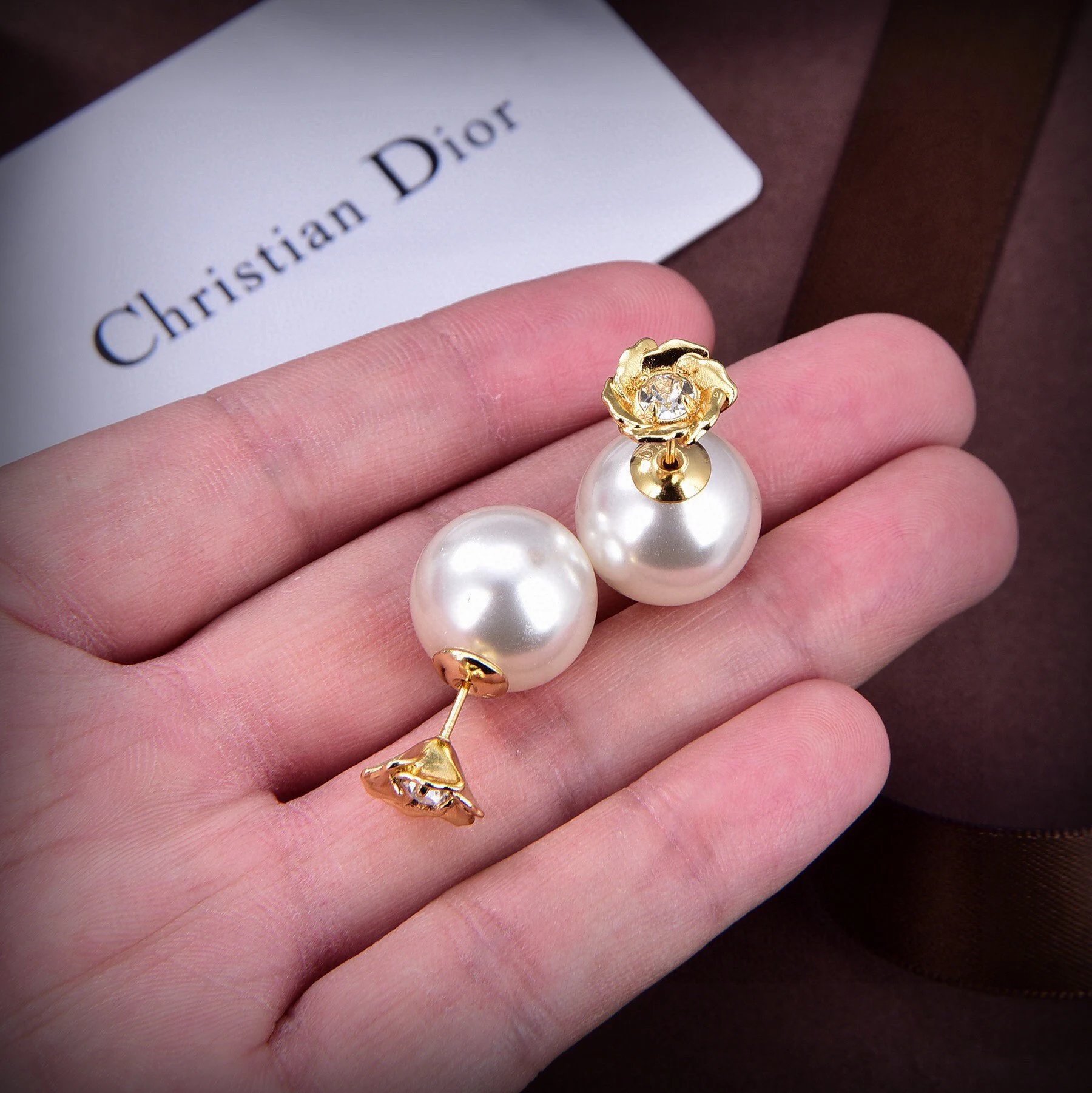 Dior Earrings Ver.L — Zdjęcie 3