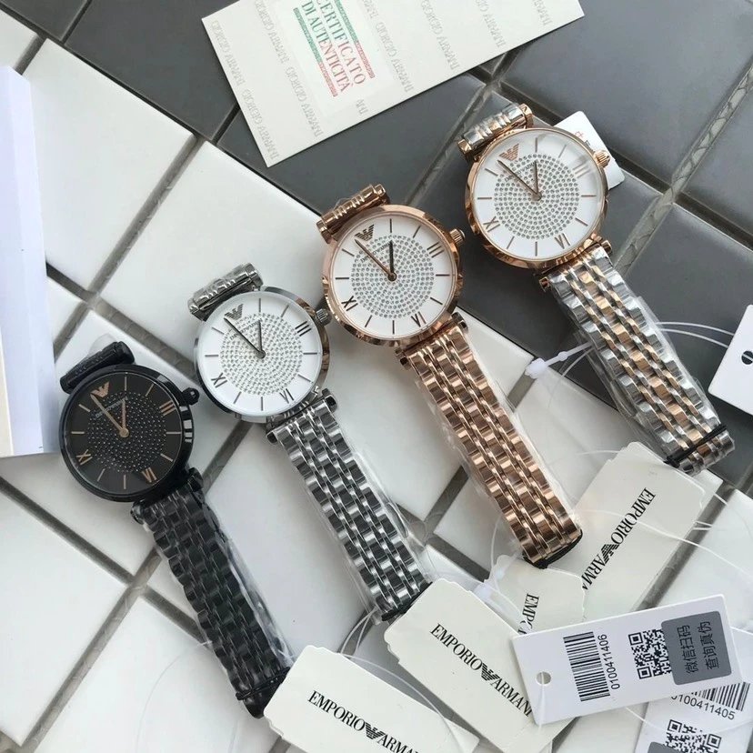Armani AR11244 Rose Gold Quartz Ladies Watch 32mm Ver.A — Zdjęcie 4