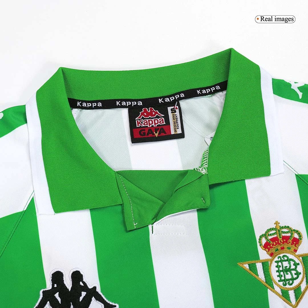 Real Betis 2000/01 Retro Home Jersey — Zdjęcie 4