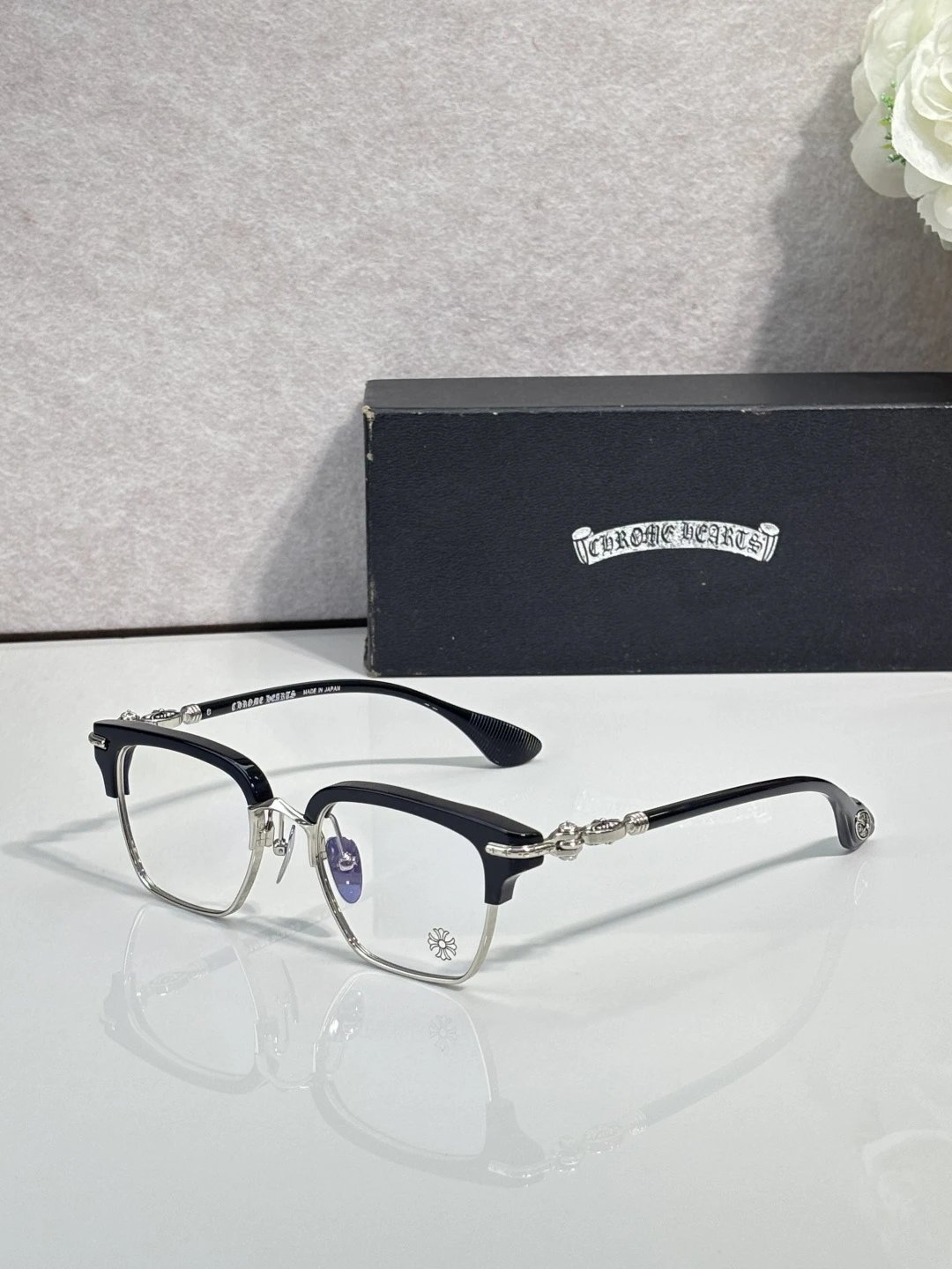 Chrome Hearts NIPPLOPOLIS Sunglasses 53-19-148 — QC