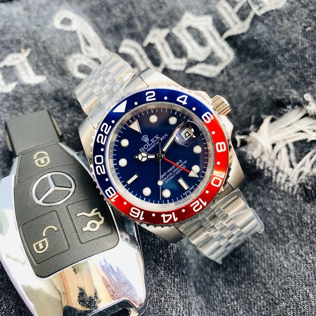 Rolex GMT-Master Blue Automatic Watch — photo 4