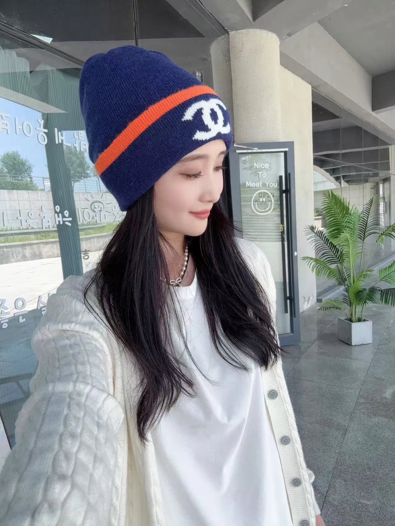 Chanel Scarf & Hat Set Ver.E — Photo 9