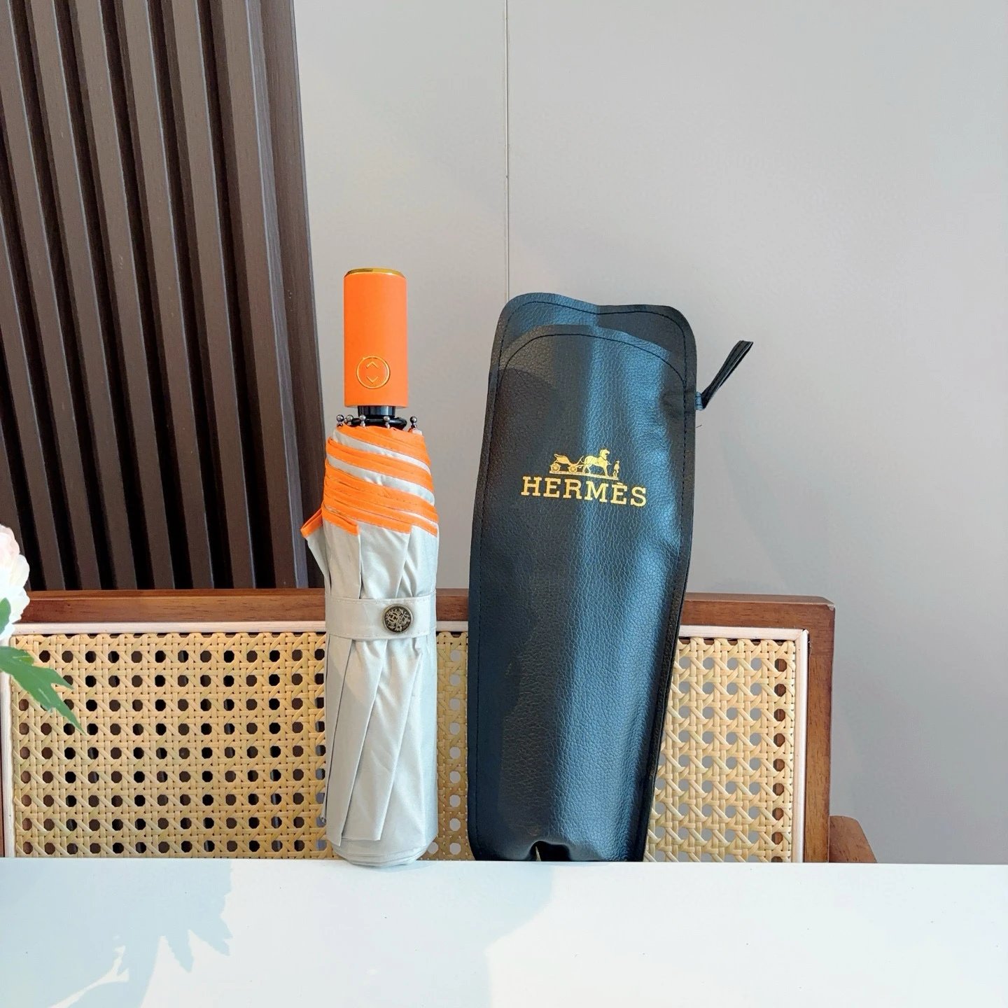Hermes UV Protection Folding Umbrella Ver.C — Photo 2