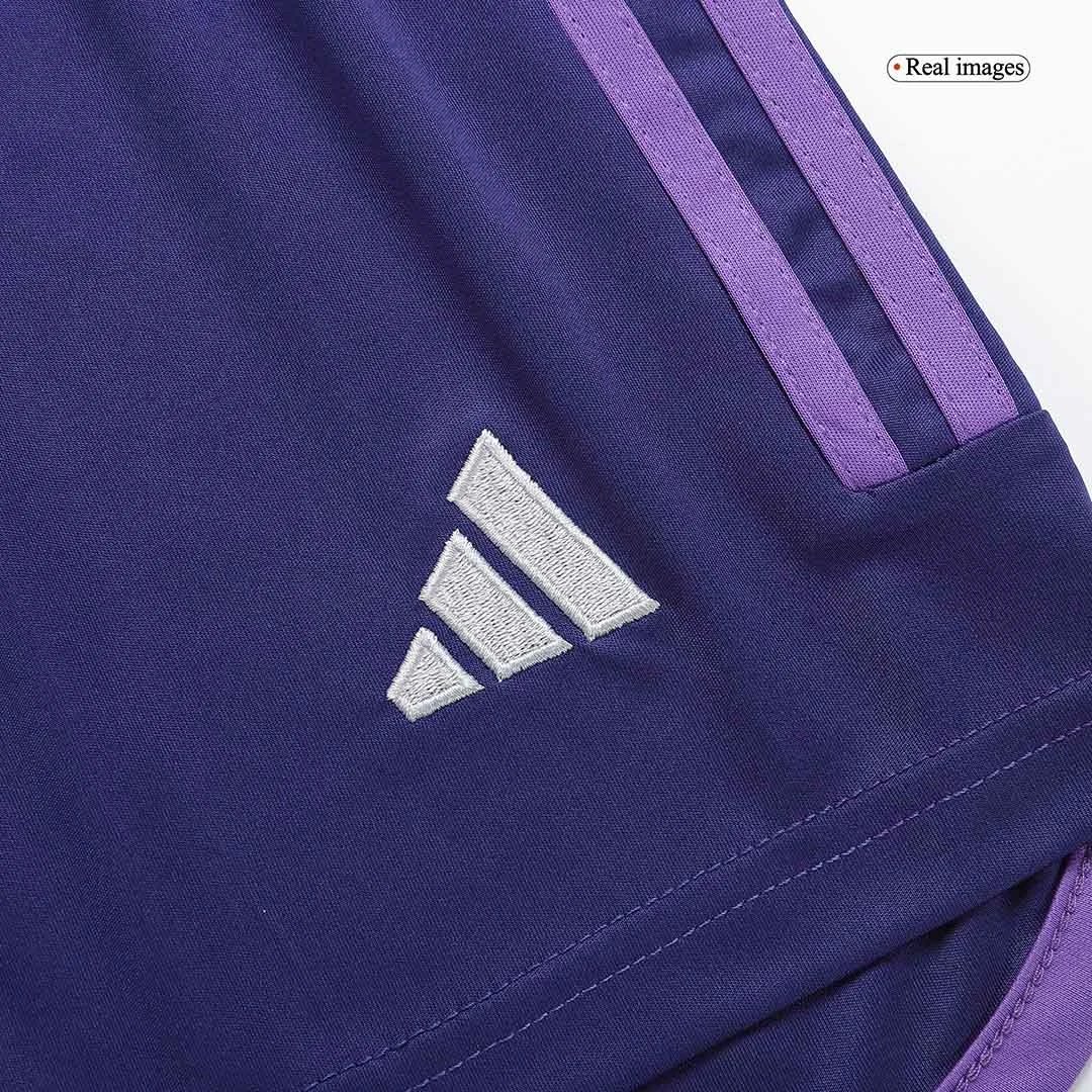 Argentina Away Soccer Shorts 2022 — photo 5
