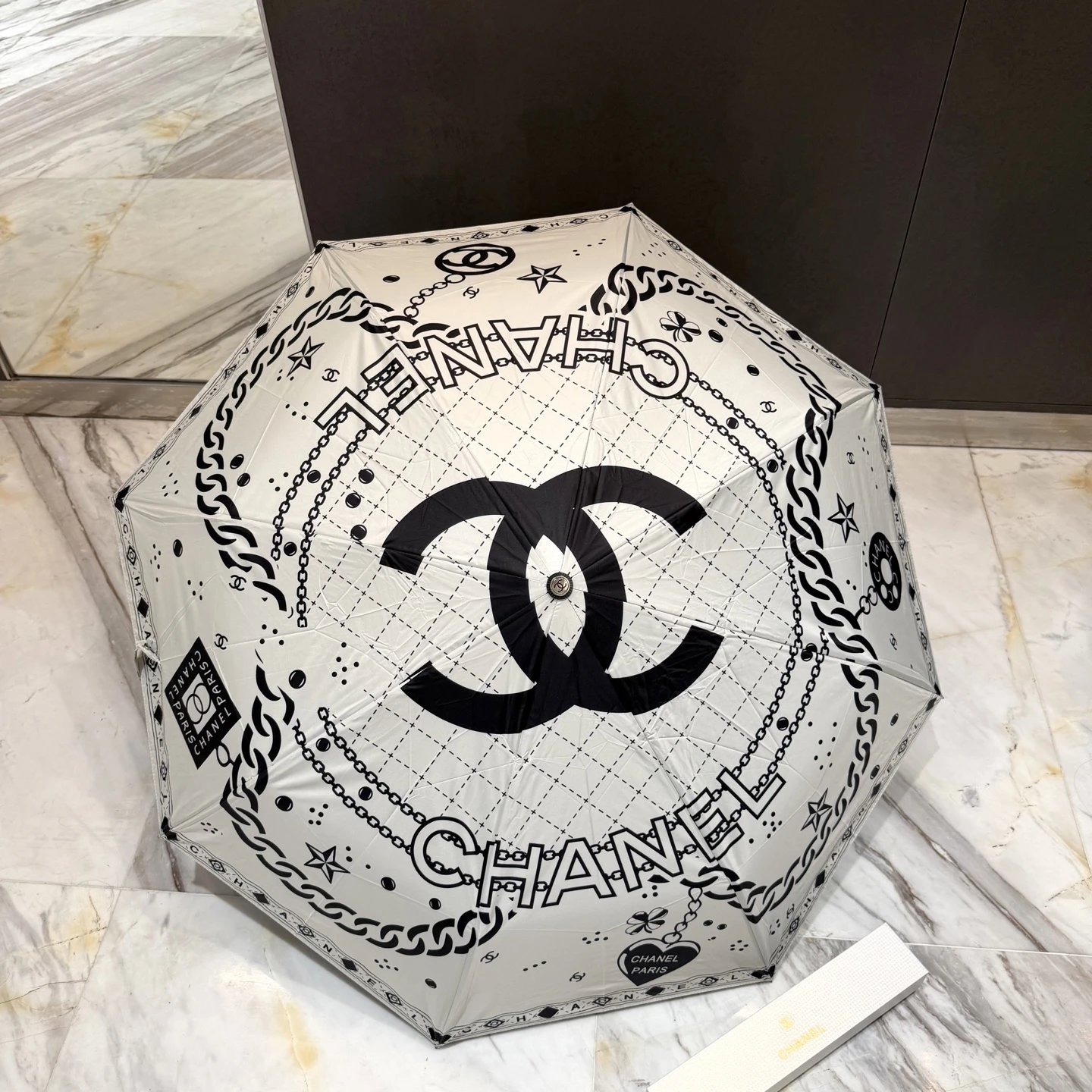 Chanel UV Protection Folding Umbrella Ver.B — Photo 8