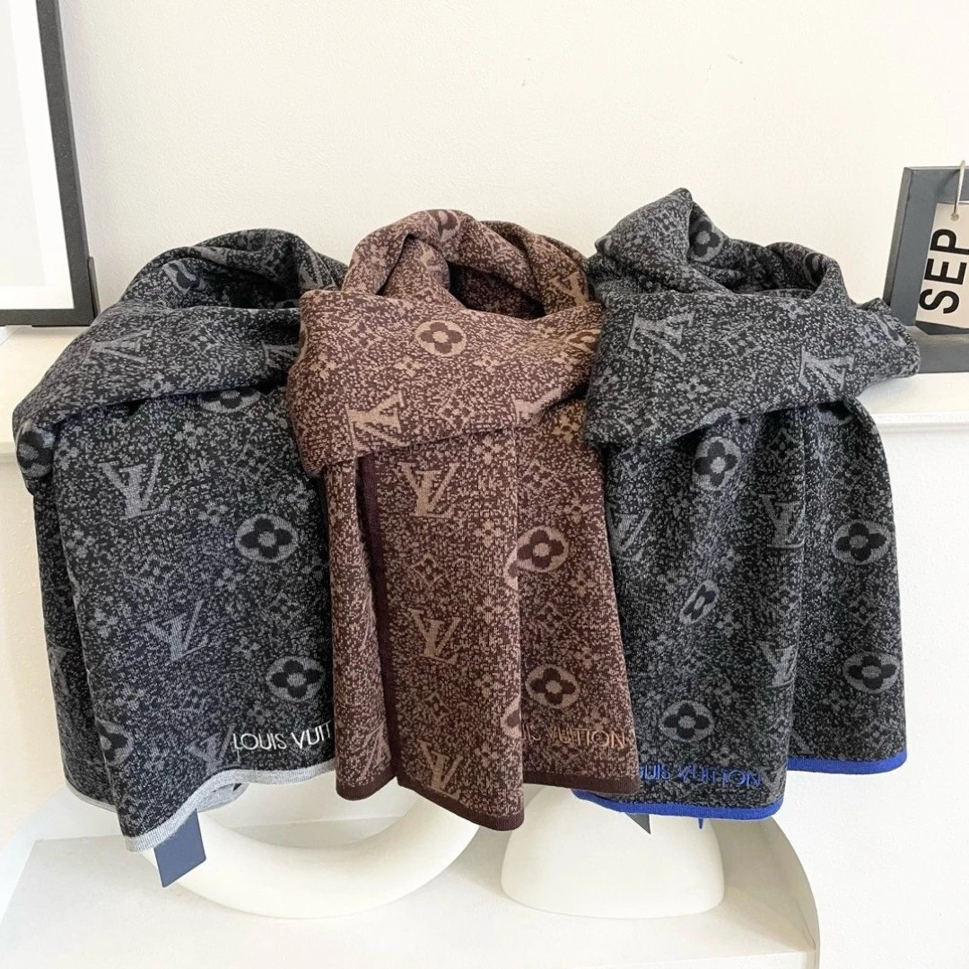 Louis Vuitton Cashmere Scarf Ver.I — Zdjęcie 3