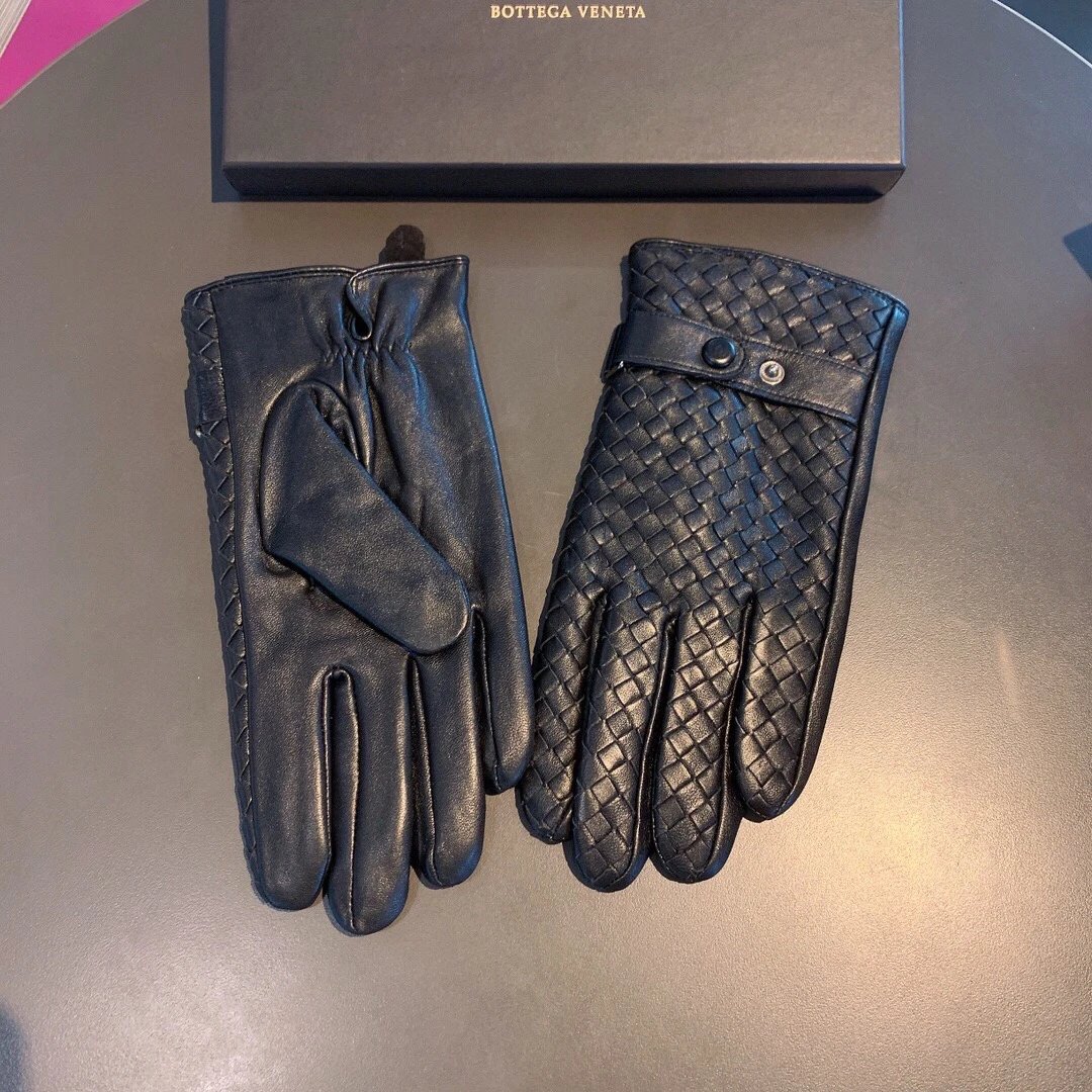 Bottega Veneta Lambskin Cashmere Gloves Ver.C — Photo 6