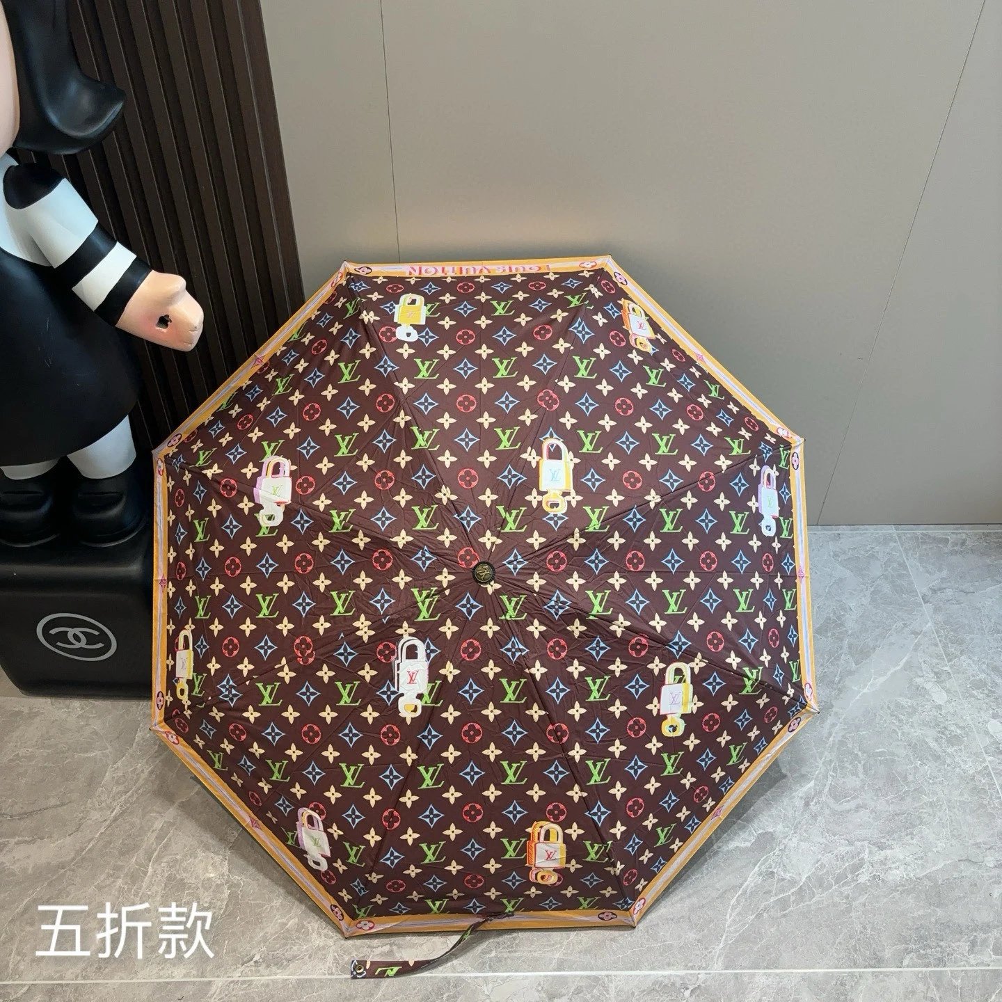 Louis Vuitton UV Protection Folding Umbrella Ver.K — Zdjęcie 7