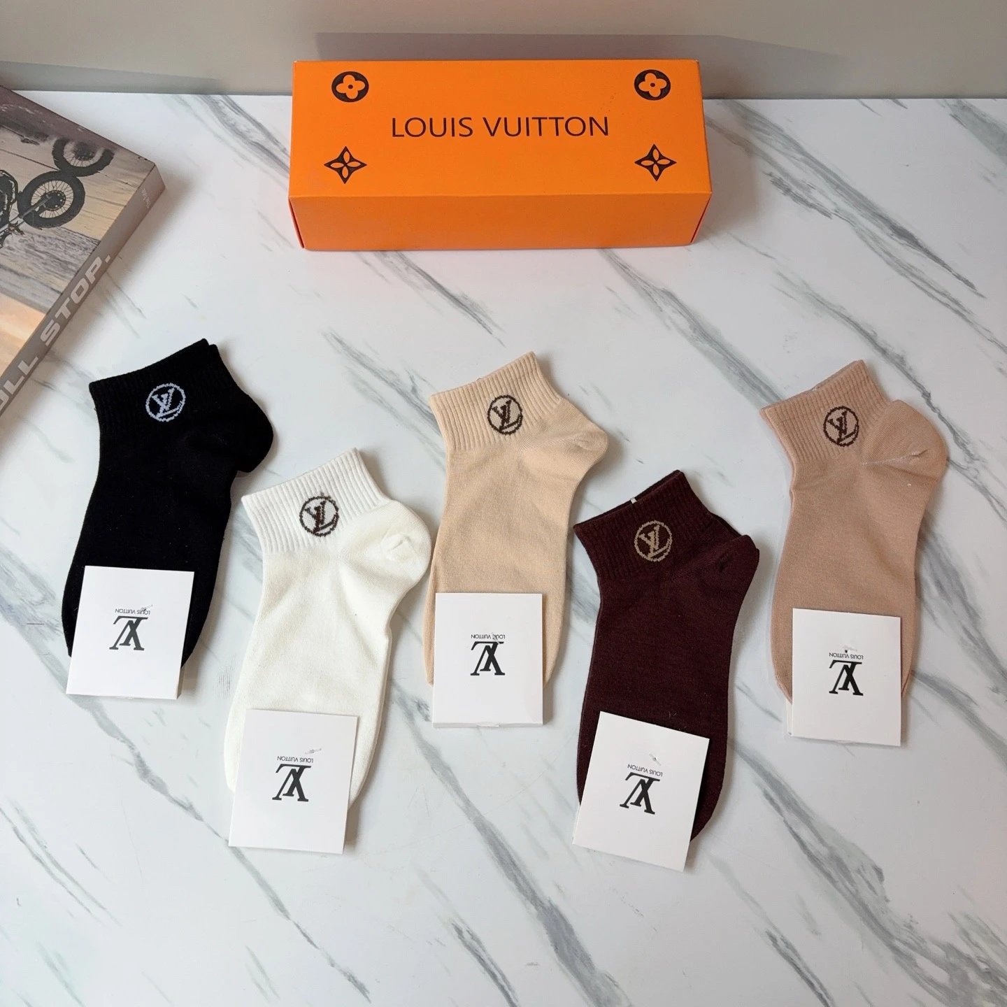 Louis Vuitton Cotton Socks Ver.A — photo 5