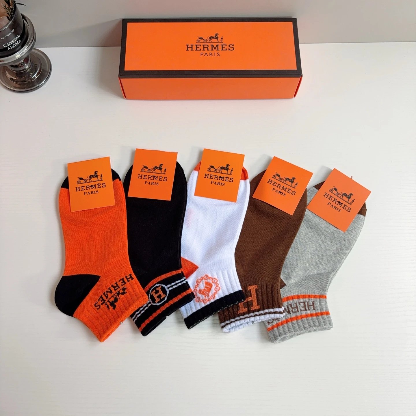 Hermes No-Show Socks Ver.B — photo 4