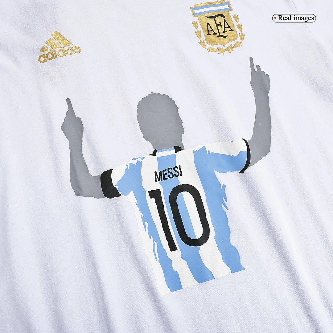 Argentina Winners Lionel Messi Celebration T Shirt 2022 Thre — photo 7