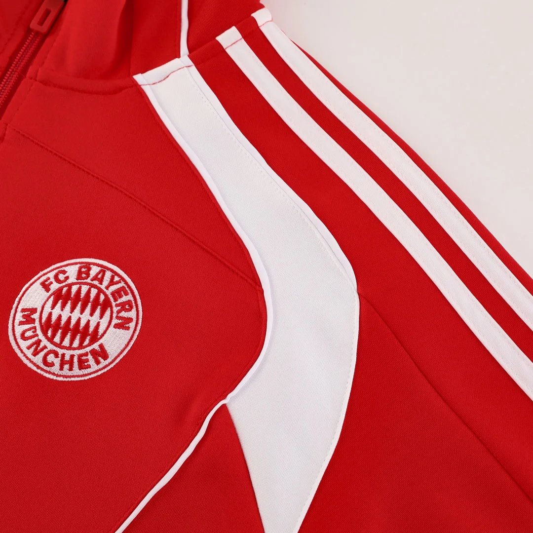 Bayern Munich Track Jacket 2025 26 Red — photo 7