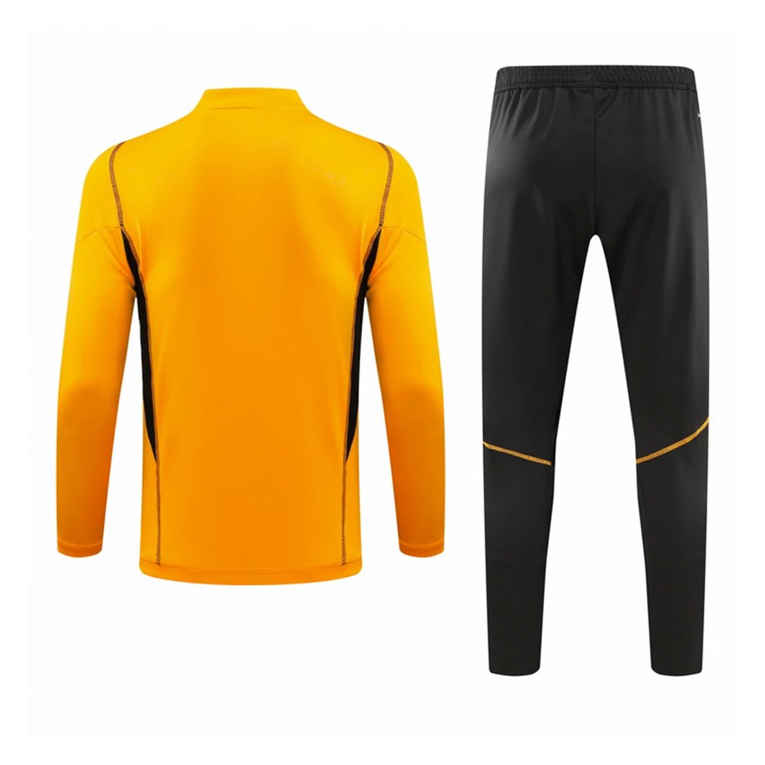 SC Internacional 1 4 Zip Tracksuit 2023 24 Orange — photo 2
