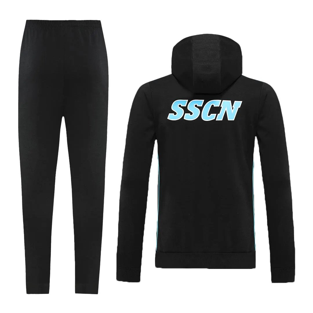Napoli 2022 Hoodie Tracksuit 23 Black — QC