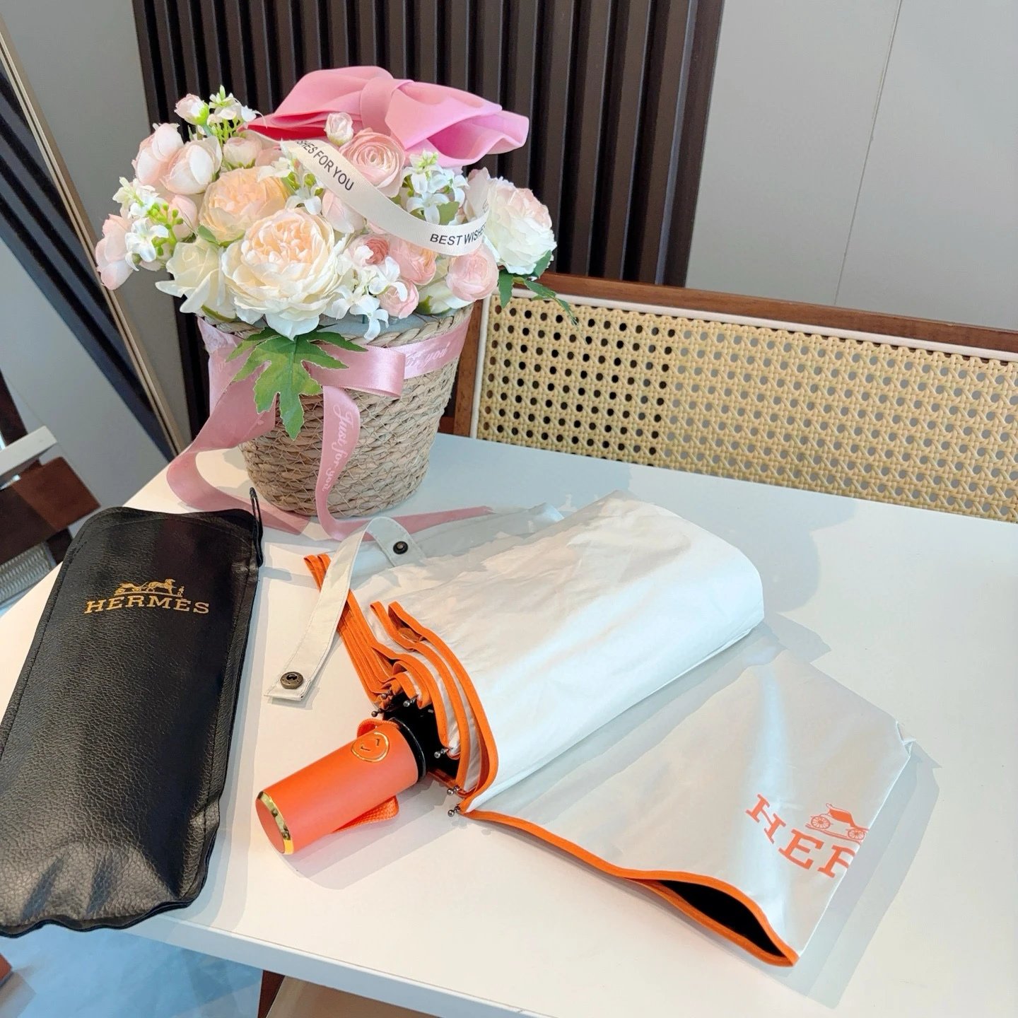 Hermes UV Protection Folding Umbrella Ver.E — Photo 6