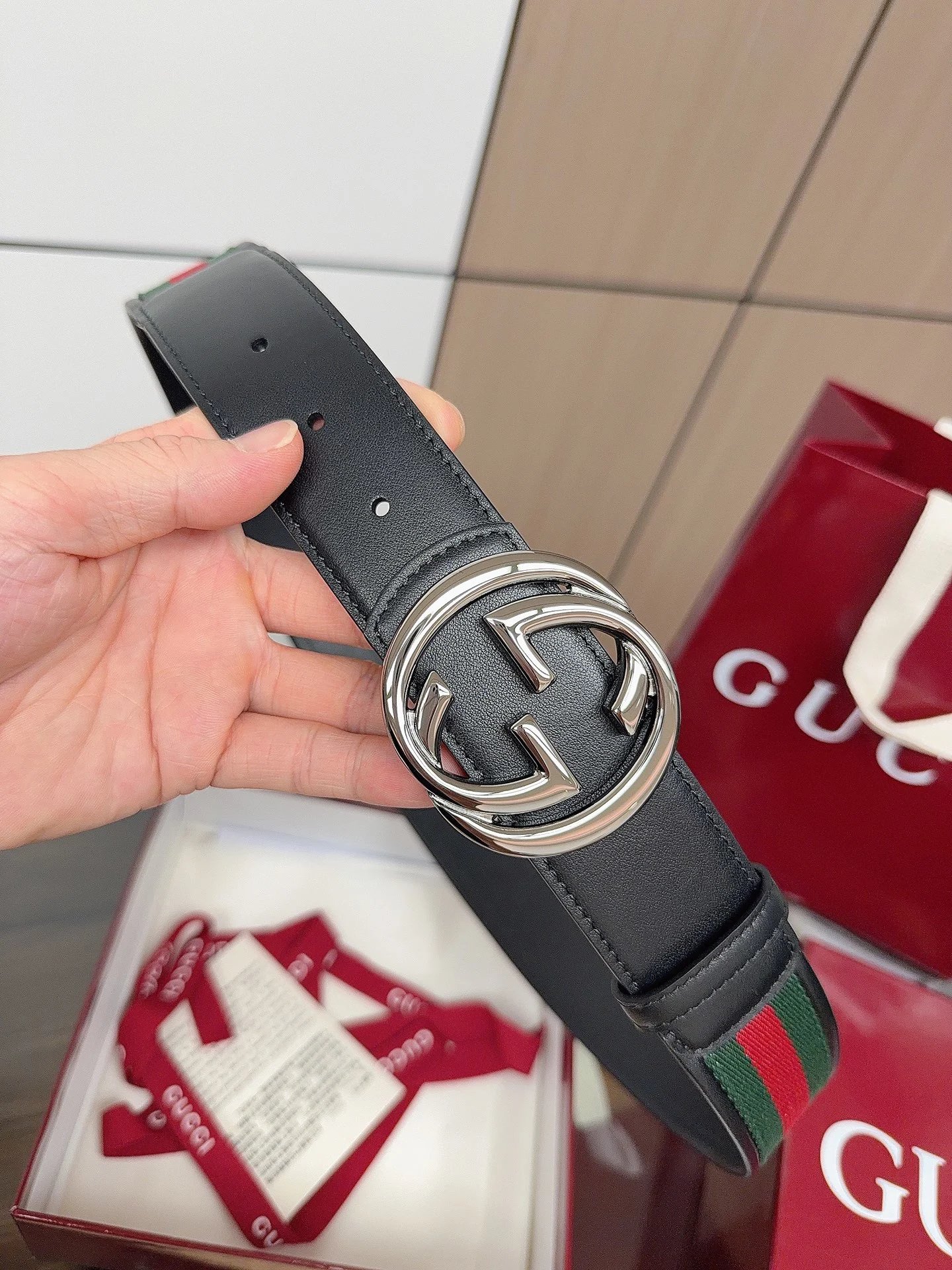 Gucci Leather Belt Ver.C — photo 5