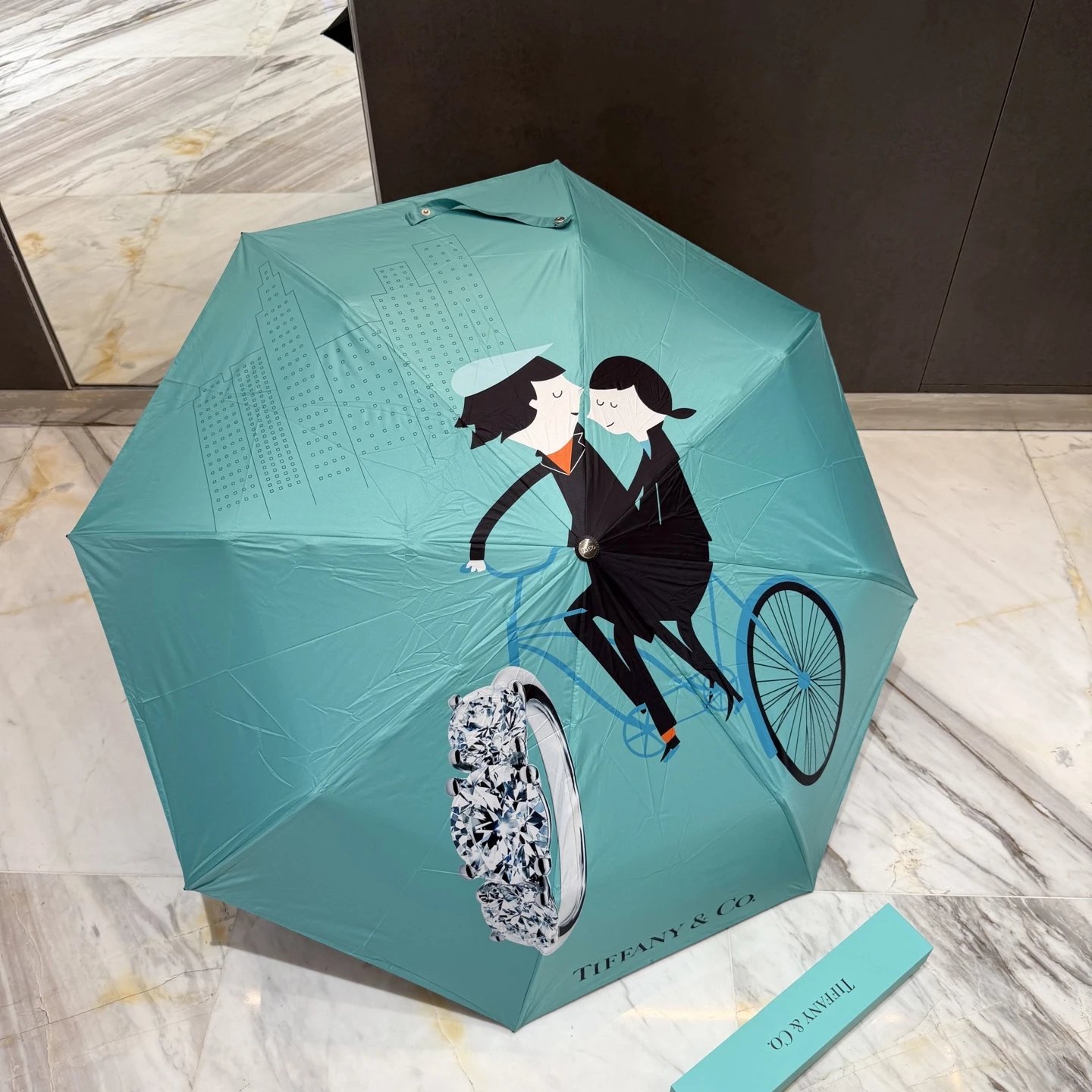 Tiffany UV Protection Folding Umbrella Ver.D — Photo 8