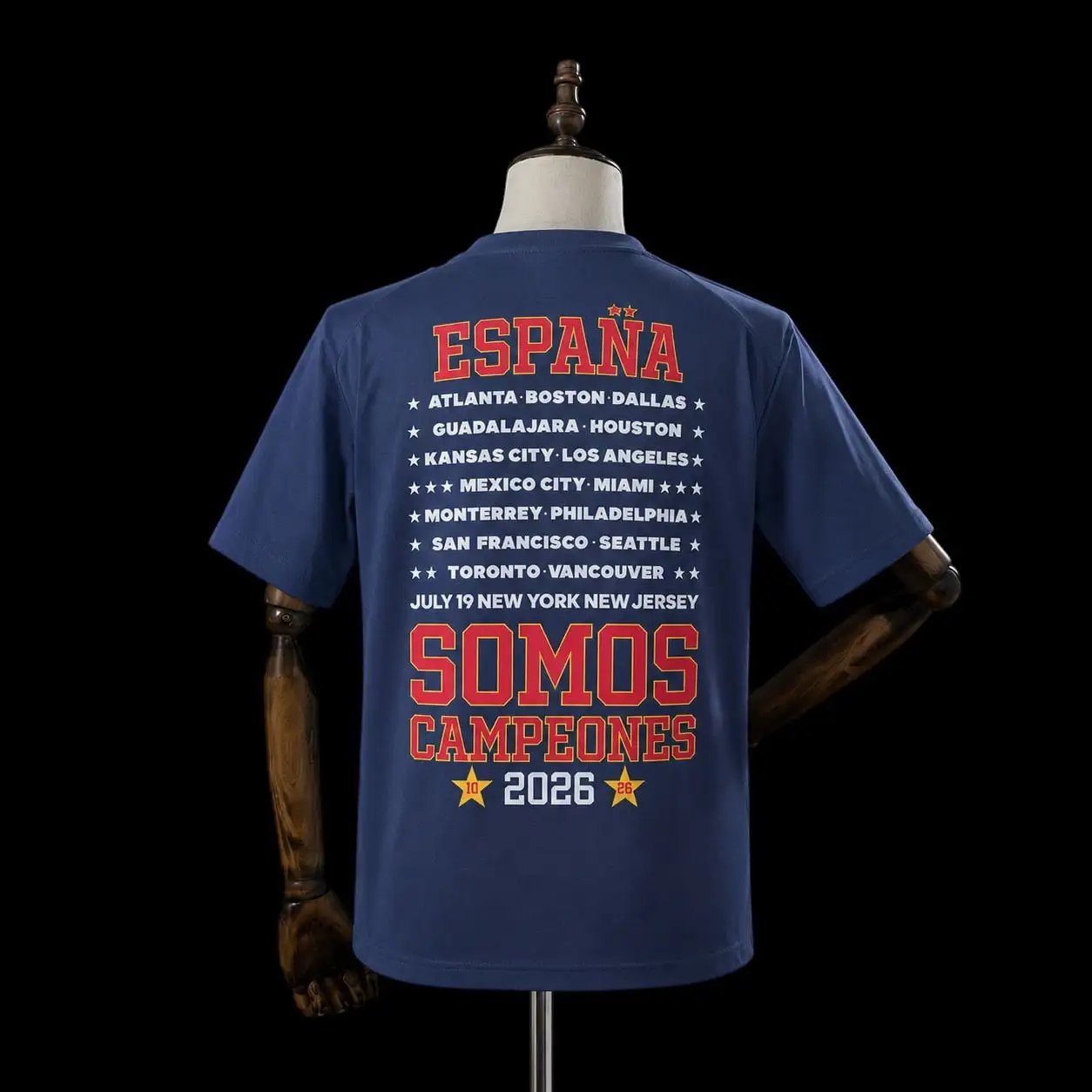 Spain T Shirt Somos Campeones Jersey — QC