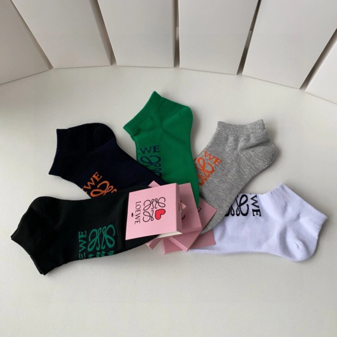 Loewe Ankle Socks 5-Pair Box — photo 6