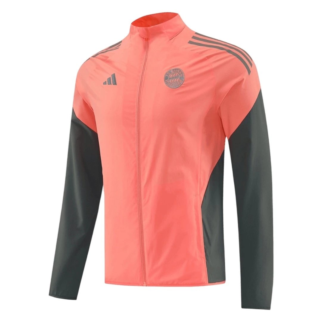 Bayern Munich Windbreaker Jacket 2025 26 Orange — photo 2
