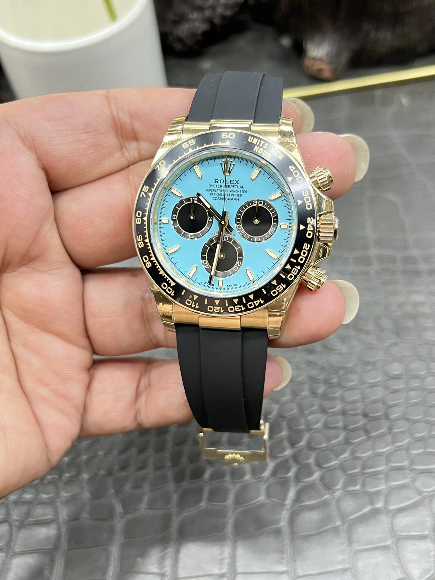 Rolex Daytona Tiffany Blue Automatic Watch 40mm — photo 2