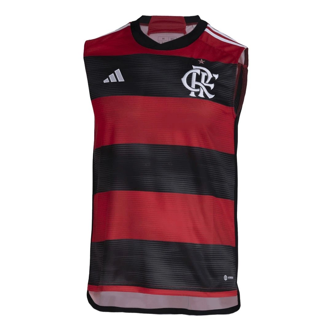 CR Flamengo Sleeveless Top 2023 24 Red Black — photo 3