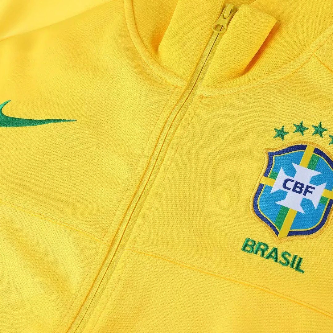 Brazil 2021 Track Jacket 22 Yellow — Photo 5