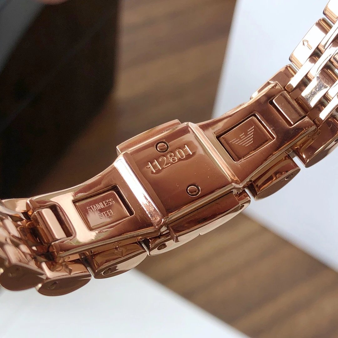 Armani AR11244 Rose Gold Quartz Ladies Watch 32mm Ver.B — photo 7