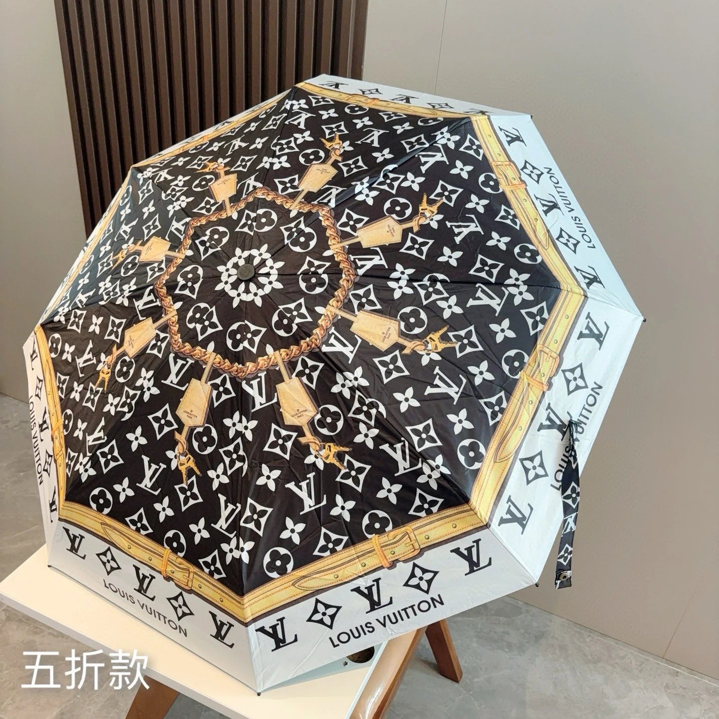 Louis Vuitton UV Protection Folding Umbrella Ver.G — Zdjęcie 9