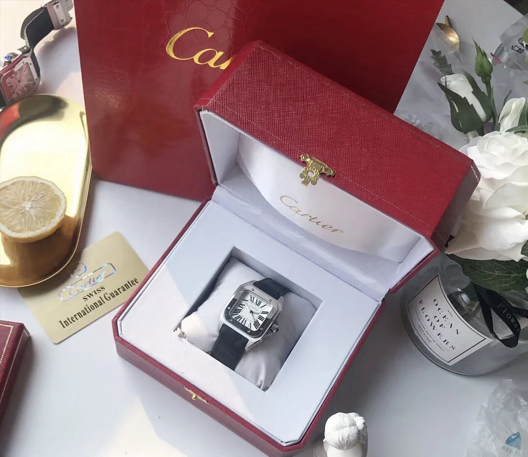 Cartier Santos Quartz Couple Watch 39mm Ver.D — photo 8