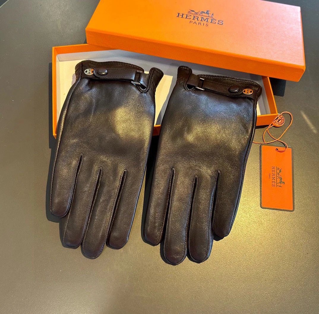 Hermes Lambskin Gloves Ver.A — Photo 6