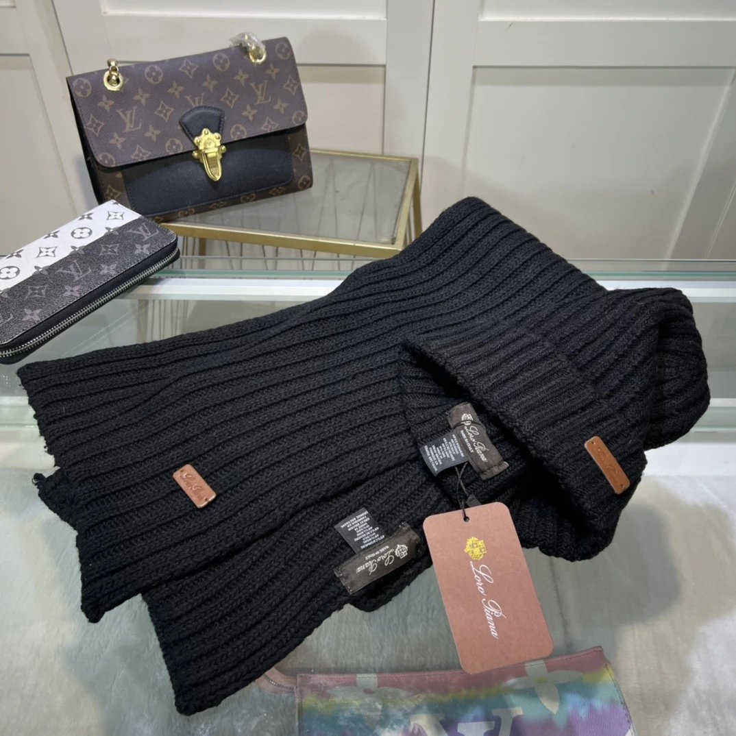 Loro Piana Scarf & Hat Set Ver.G — Zdjęcie 7