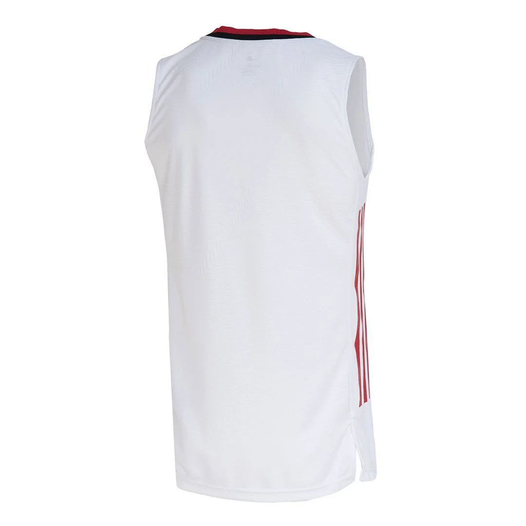 Flamengo 2023 CR Sleeveless Top 24 White Jersey — QC