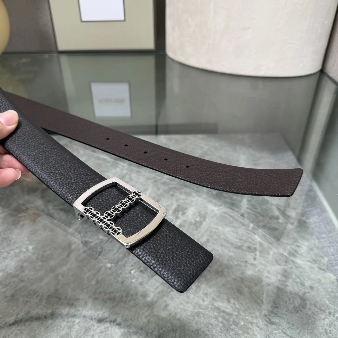 Tom Ford Leather Reversible Belt Ver.E — photo 6