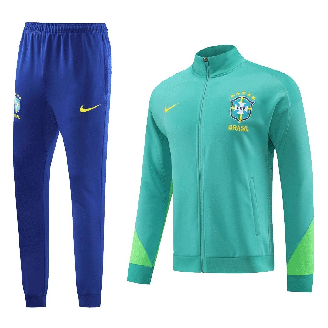 Brazil Jacket Tracksuit 2023 24 Green — photo 2