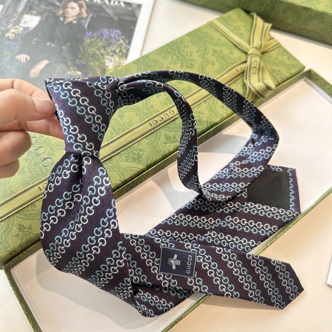 Gucci Silk Tie Ver.B — Zdjęcie 9