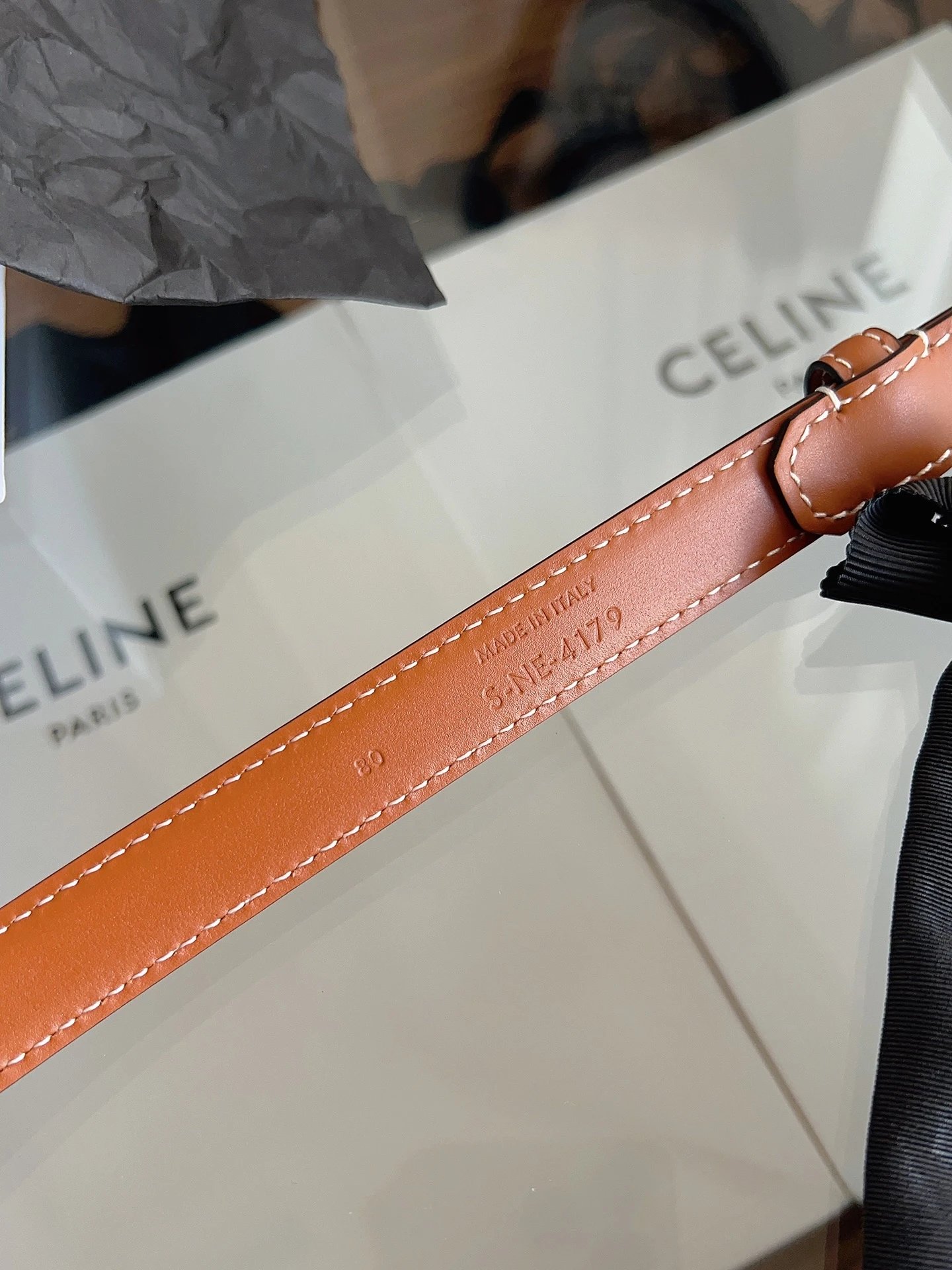 Celine Leather Belt Ver.D — photo 7