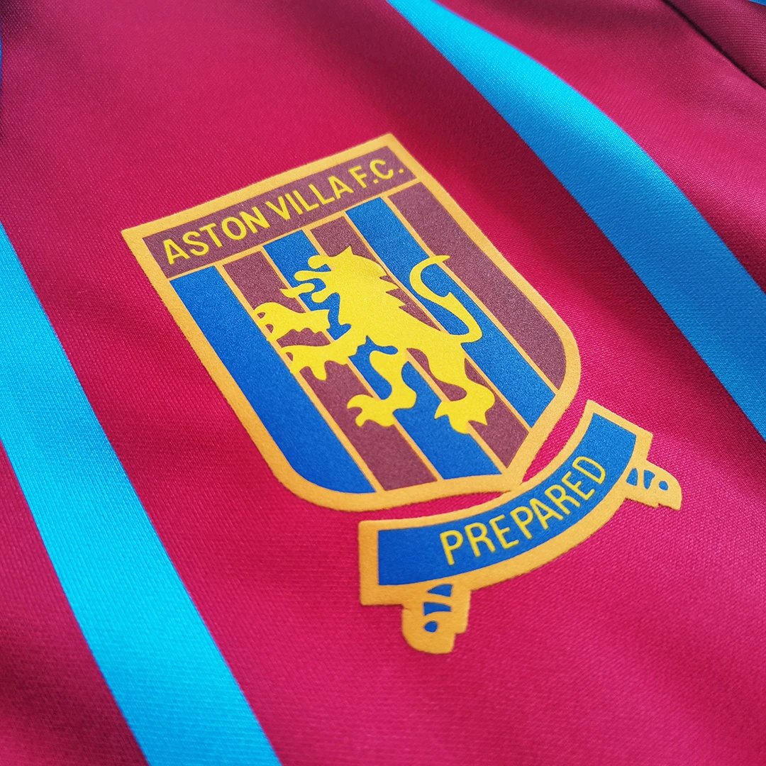 Aston Villa 1993/95 Retro Home Jersey — Zdjęcie 3