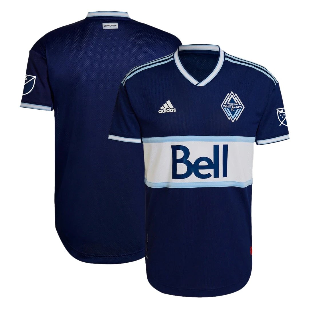 2022 Vancouver Whitecaps Authentic Home Jersey (Player Version) — QC