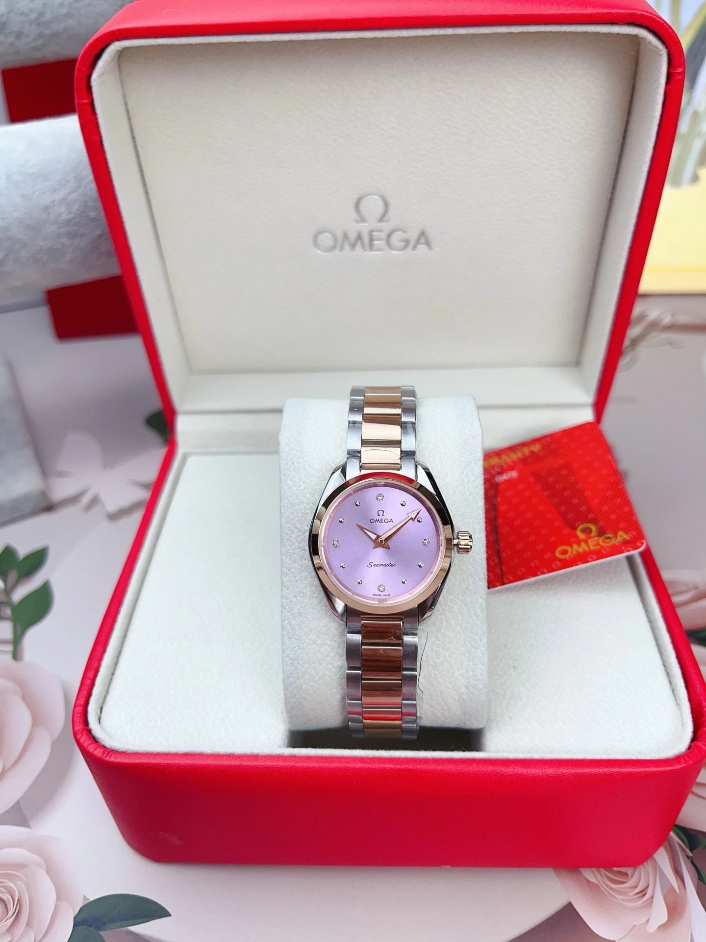 Omega Seamaster Quartz Ladies Watch 28mm — Photo 3
