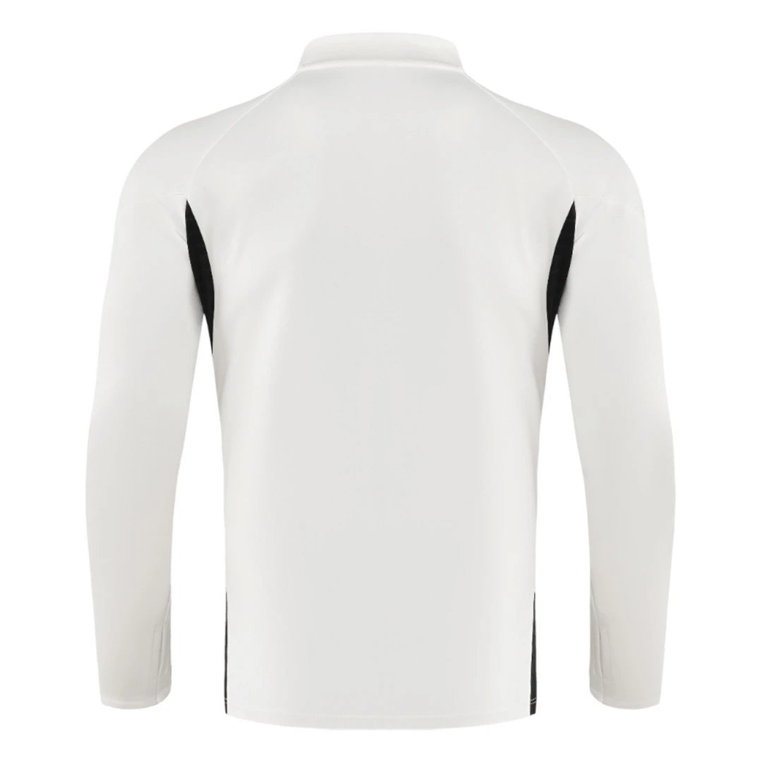 Liverpool 2025 1 4 Zip Tracksuit 26 White — Zdjęcie 4