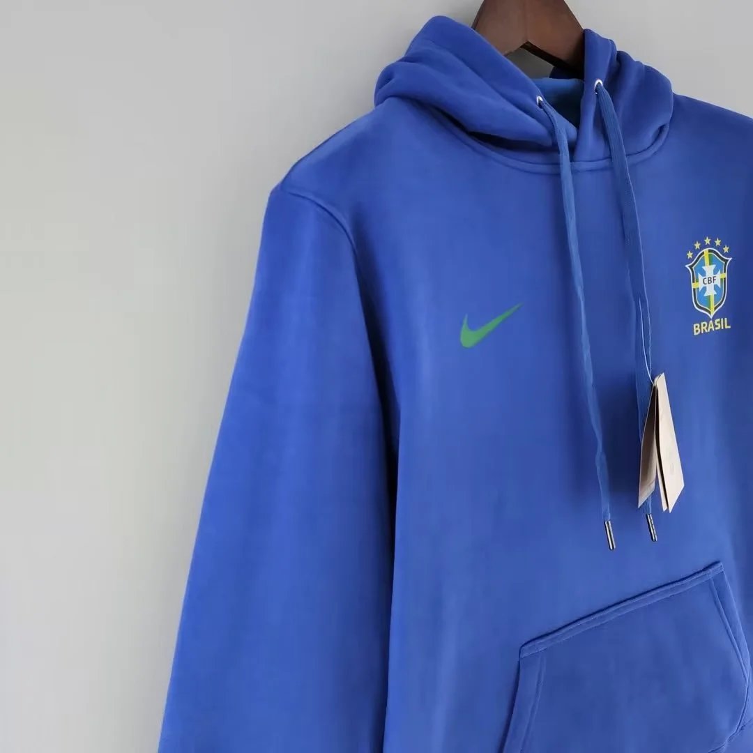 Brazil Sweater Hoodie 2022 23 Blue — photo 4